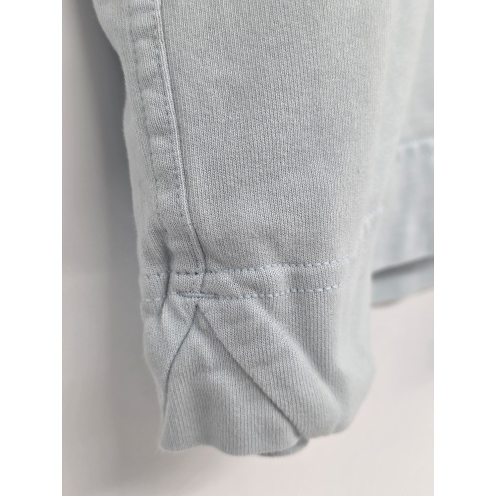 Lululemon Short Sleeve Sweatshirt Size L Baby Blue Oversized - Picture 4 of 14